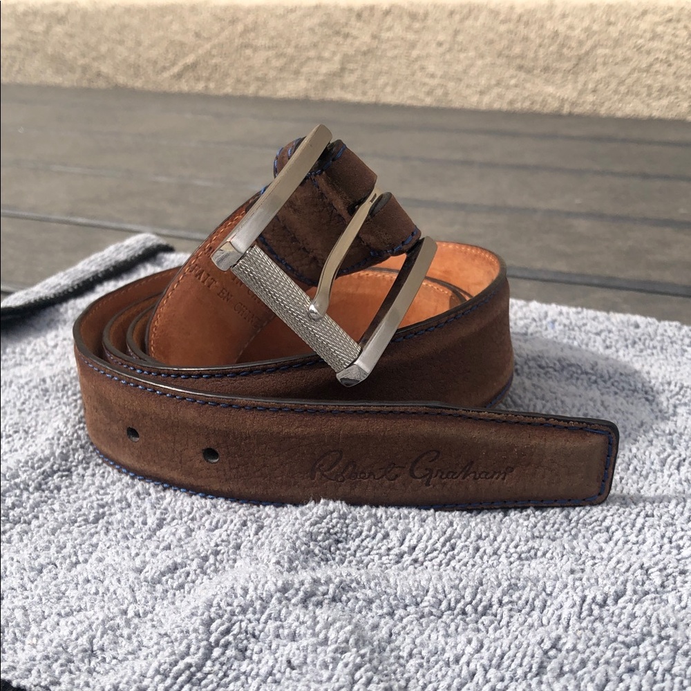 Robert Graham leather 44/W used conditions